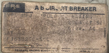 Load image into Gallery viewer, FPE HFJ633200 Type HFJ Circuit Breaker 200A 3P 600VAC (Used)