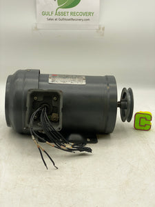 Dayton 11W374 General Purpose Electric Motor, 3-Phase, 208-230/460 VAC (Used)