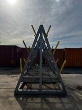 Load image into Gallery viewer, Portable Heavy Duty Steel A-Frame Storage Rack (Used)