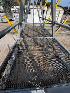 Portable Heavy Duty Steel A-Frame Storage Rack (Used)