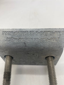 Eaton B441-22AHDG B-Line Square U-Bolt Beam Clamp *Box of (19)* (Open Box)