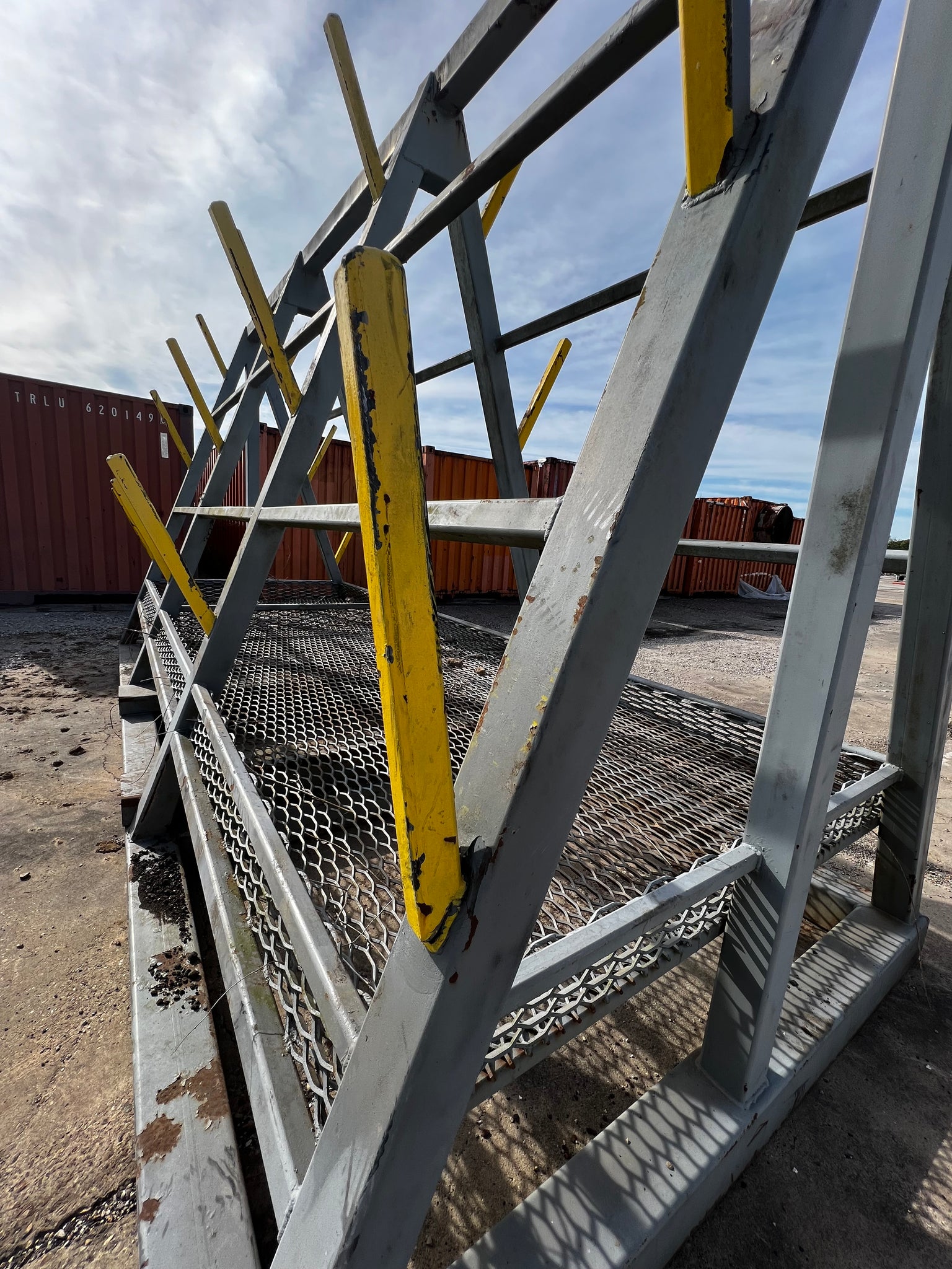 Portable Heavy Duty Steel A-Frame Storage Rack (Used) – Gulf Asset Recovery