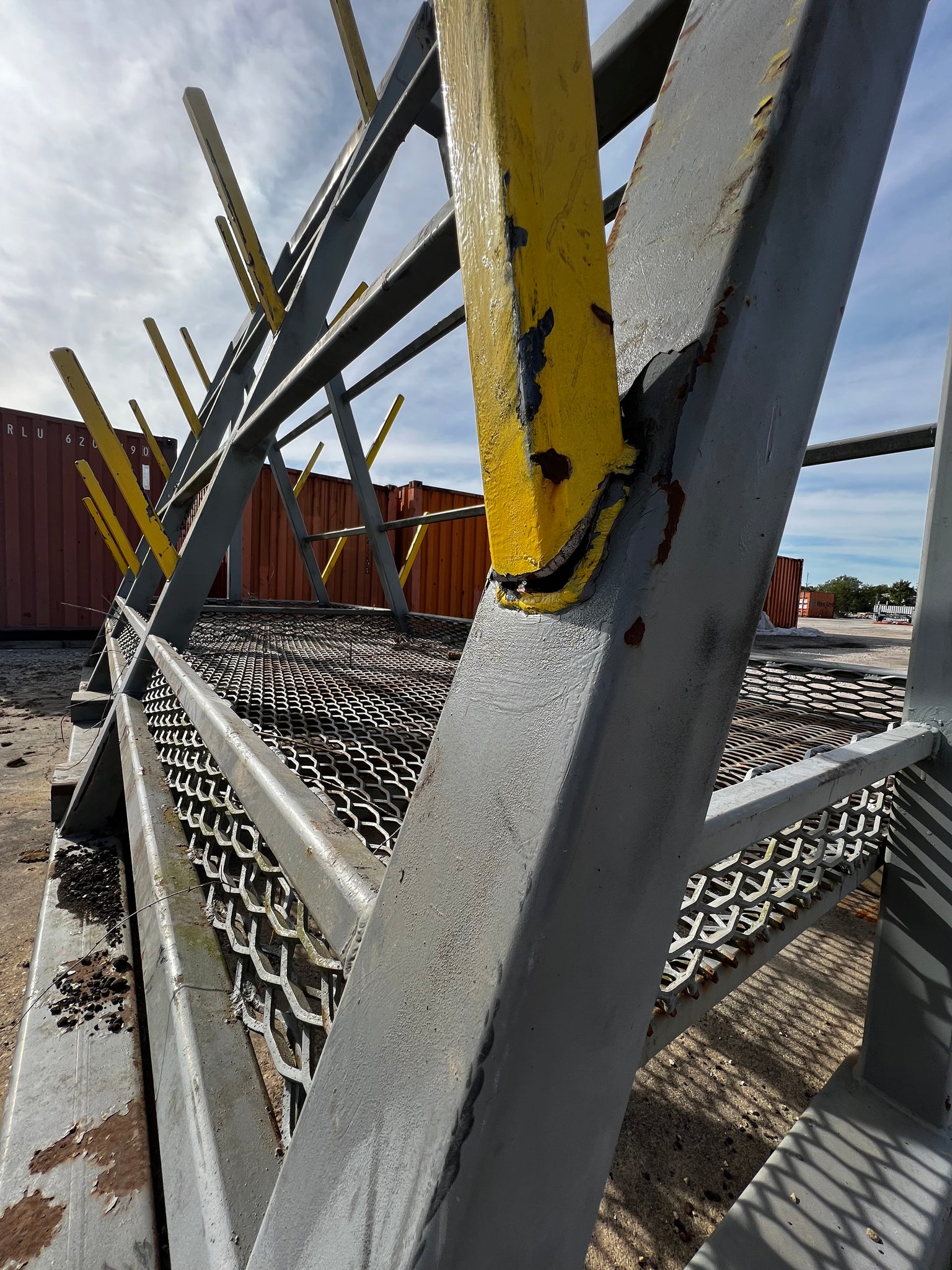 Portable Heavy Duty Steel A-Frame Storage Rack (Used) – Gulf Asset Recovery