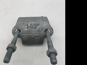 Korns KNRA-1-1/2" RT Angle Conduit Clamp, Galvanized *Box of (5)* (Open Box)