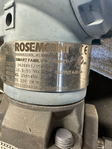 Emerson Rosemount 3051CD2A02A1AH3S6K5L4M5 3051CD Differential Pressure Transmitter (Used)