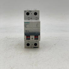 Load image into Gallery viewer, Siemens 5SL6204-7 400VAC 6kA 2P C 4A Circuit Breaker *Lot of (4)* (Used)