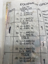 Load image into Gallery viewer, GE TGL2 Equipment Ground Kit, *Lot of (6)* (New)