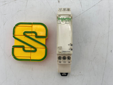 Schneider Electric RM17TT00 Control Relay DIN Rail Mount 208-480 VAC (Used)