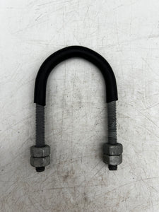 STS UBLC0370200N G137C Neoprene Coated Long Tangent U-Bolt, 3/8" x 2" w/ Nuts *Lot of (21)* (No Box)