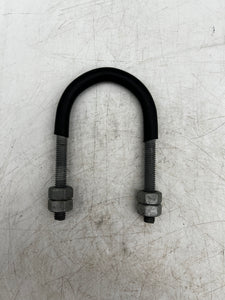 STS UBLC0370200N G137C Neoprene Coated Long Tangent U-Bolt, 3/8" x 2" w/ Nuts *Lot of (21)* (No Box)
