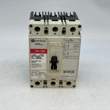 Load image into Gallery viewer, Cutler-Hammer FDC3015V Circuit Breaker, 15A, 3P, 600VAC/250VDC (Used)