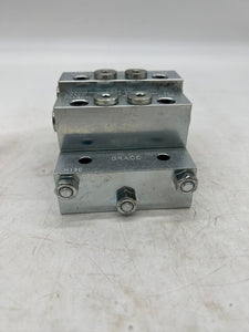 Graco Trabon MSP Lube Divider Valve Manifold Assy., MSP-20S, 40S, 20T (No Box)