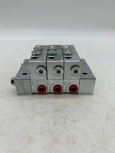 Graco Trabon MSP Lube Divider Valve Manifold Assy., MSP-10S, 10S, 10S (No Box)