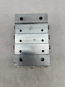 Graco Trabon MSP Lube Divider Valve Manifold Assy., MSP-10S, 10S, 10S (No Box)