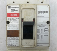 Load image into Gallery viewer, Cutler-Hammer JDC3250F 250A Circuit Breaker w/ JT3250TV 250A Trip Unit (Used)