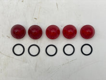 Load image into Gallery viewer, Square D 9001R9 Pilot Light Lens Red, *Lot of (5) Lenses* (No Box)
