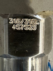 Emerson Rosemount 114CE0350TAB2SC032B 114C Threaded Thermowell, 35" (No Box)