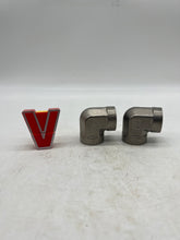 Load image into Gallery viewer, Parker 12-12 FE-SS Female Elbow, 3/4" FNPT x 3/4" FNPT, 316SS *Lot of (2)* (No Box)