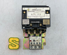 Load image into Gallery viewer, Square D 8536SDO1V02H20S Size 2 Starter w/ 120V Coil, WEG RW67-2D Ovld Relay (Used)