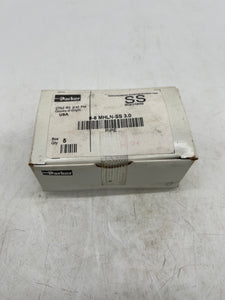 Parker 8-8 MHLN-SS 3.0 Male Hex Long Nipple, 1/2" MNPT x 1/2" MNPT, 316SS *Box of (5)* (New)
