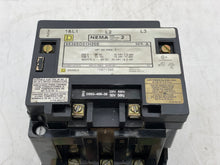 Load image into Gallery viewer, Square D 8536SDO1V02H20S Size 2 Starter w/ 120V Coil, WEG RW67-2D Ovld Relay (Used)