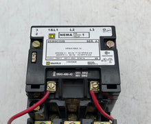 Load image into Gallery viewer, Square D 8536SCO3V02S Size 1 Starter w/ 120V Coil (Used)