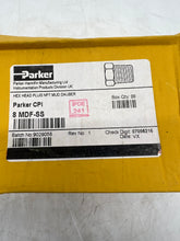 Load image into Gallery viewer, Parker CPI 8 MDF-SS Mud Dauber Fitting, 1/2"-14 MNPT, 316SS *Box of (20)* (New)