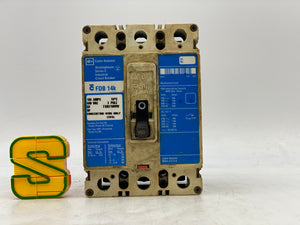 Cutler-Hammer Westinghouse FDB3100VW Circuit Breaker 100A 600VAC Ser. C (Used)