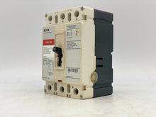 Load image into Gallery viewer, Eaton EHD3100L Circuit Breaker 100A 480VAC 250VDC 3-P (Used)