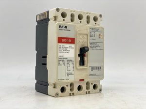 Eaton EHD3100L Circuit Breaker 100A 480VAC 250VDC 3-P (Used)