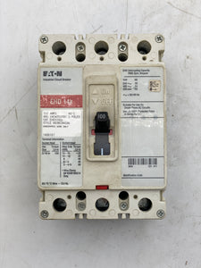 Eaton EHD3100L Circuit Breaker 100A 480VAC 250VDC 3-P (Used)