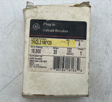 Load image into Gallery viewer, GE General Electric THQL21WY20 Circuit Breaker 20A 1P+Switching Neut (New)