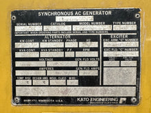 Load image into Gallery viewer, Caterpillar 3608 Generator Set, 2000kW, 900 RPM (Used)