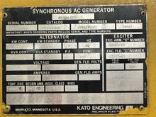 Load image into Gallery viewer, Caterpillar 3608 Generator Set, 2000kW, 900 RPM (Used)