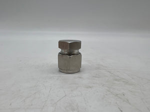 Parker 8BLEN8-316 A-LOK Tube Cap, 1/2" Tube OD, 316SS *Lot of (50)* (No Box)