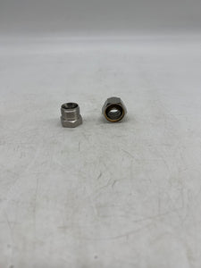 Parker 8BLEN8-316 A-LOK Tube Cap, 1/2" Tube OD, 316SS *Lot of (50)* (No Box)