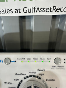 GE GTW460ASJ7WW Top Load Washer, 4.2 cu. ft. Cap., White, SS Basket (Used)