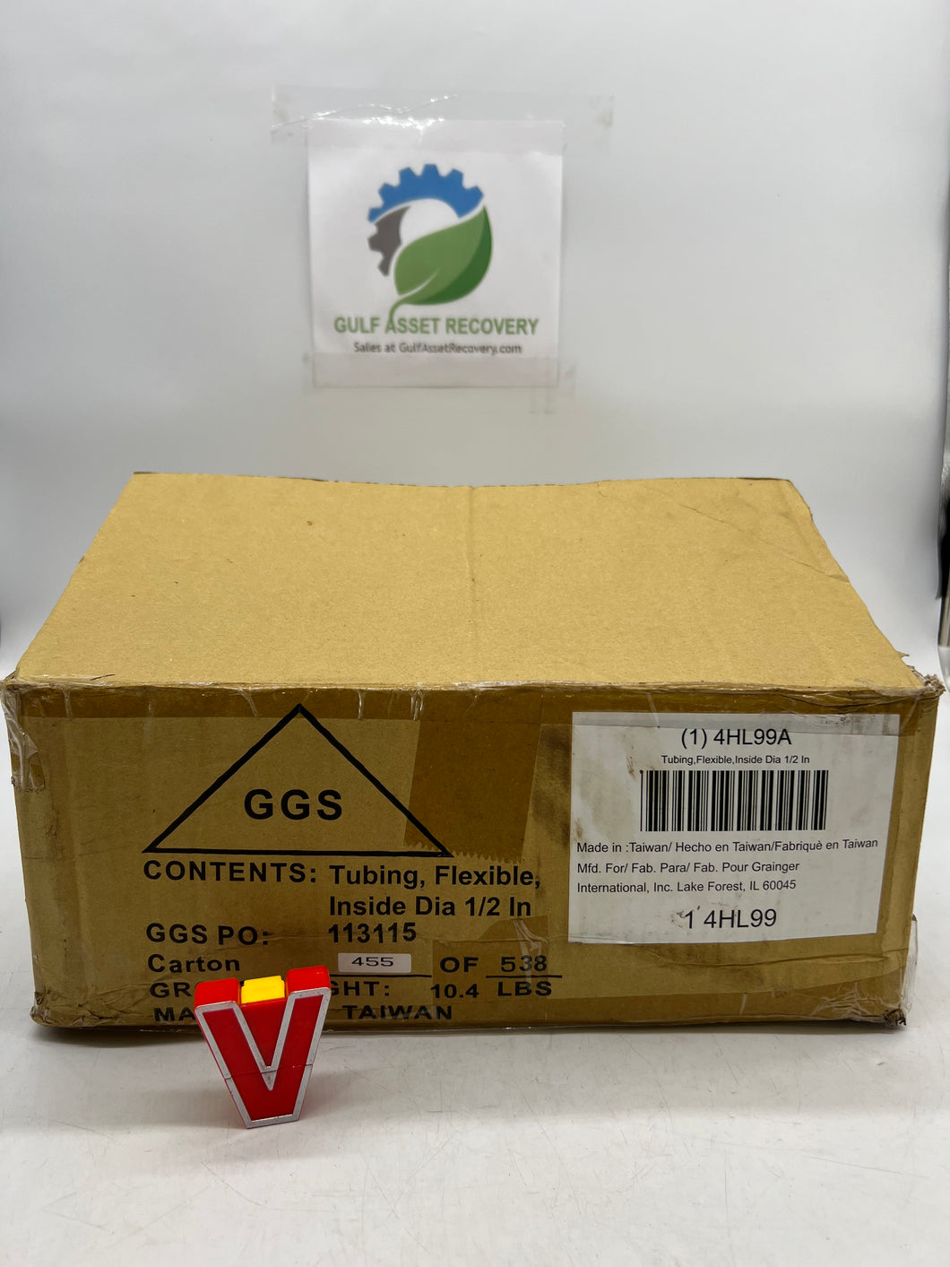 Grainger 4HL99A Soft PVC Clear Tubing, I/2
