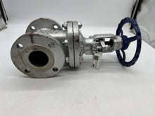 Load image into Gallery viewer, Space 15011B 2.5” 150 lb Cast Steel Gate Valve, Aluminum Bronze Trim, OS&amp;Y (Used)