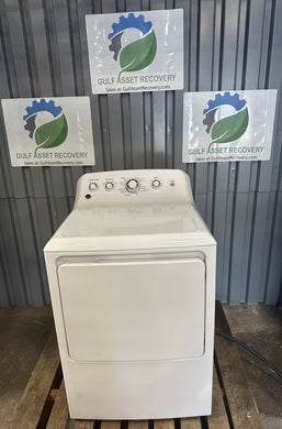 GE GTD42EASJ2WW Vented Front-Load Electric Dryer, 7.2cu ft, White, w/ Auto Dry (Used)