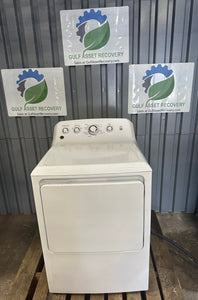 GE GTD42EASJ2WW Vented Front-Load Electric Dryer, 7.2cu ft, White, w/ Auto Dry (Used)