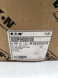 Eaton B-Line B2009PAHDGW/SS6 Rigid Conduit/Pipe Clamp 3/4" *Box of (100)* (Open Box)