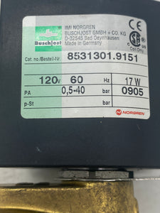 Norgren 8531301.9151 Solenoid Valve (No Box)