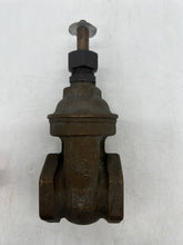 Load image into Gallery viewer, Milwaukee Valve FIG: 105 1-1/2&quot; Brass Gate Valve Threaded 125-SWP 200WOG (No Box)