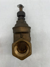 Load image into Gallery viewer, Milwaukee Valve FIG: 105 1-1/2&quot; Brass Gate Valve Threaded 125-SWP 200WOG (No Box)