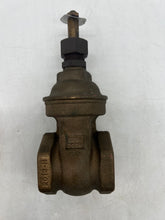 Load image into Gallery viewer, Milwaukee Valve FIG: 105 1-1/2&quot; Brass Gate Valve Threaded 125-SWP 200WOG (No Box)