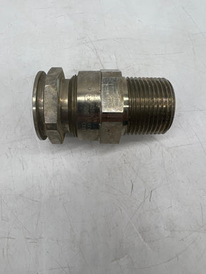 Eaton Capri ADE1N1003NPN Nickel Brass Cable Gland, 1