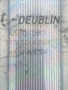 Deublin 1590-000 Deuplex Rotary Union, Air (2) X 1/2” (Open Box)