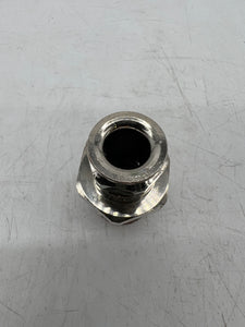 Eaton Capri ADE1N0501NPN Nickel Plated Brass Cable Gland, 1/2" NPT (No Box)