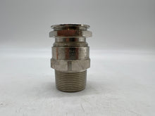 Load image into Gallery viewer, Eaton Capri ADE1N1253NPN Nickel Brass Cable Gland, 1-1/4&quot; NPT *Lot of (4)* (No Box)